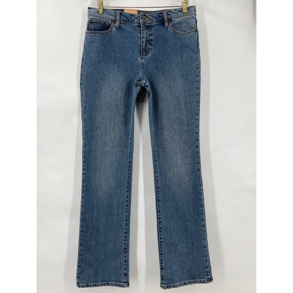 Lauren Ralph Lauren Classic Straightโ Leg Jeans Blue Medium Wash Womens 10